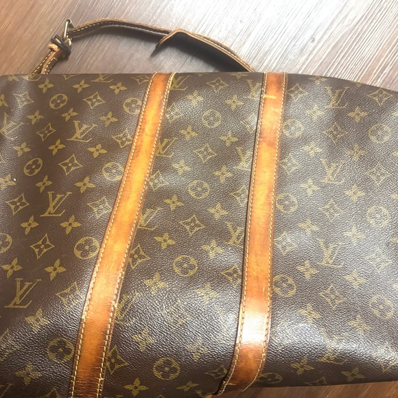 Louis Vuitton Monogram LV Keepall 45 handbag Brown Travel Duffle Bag. A Beauty! - Picture 4 of 15